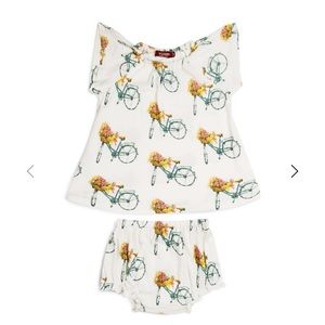 Milkbarn dress and bloomer set